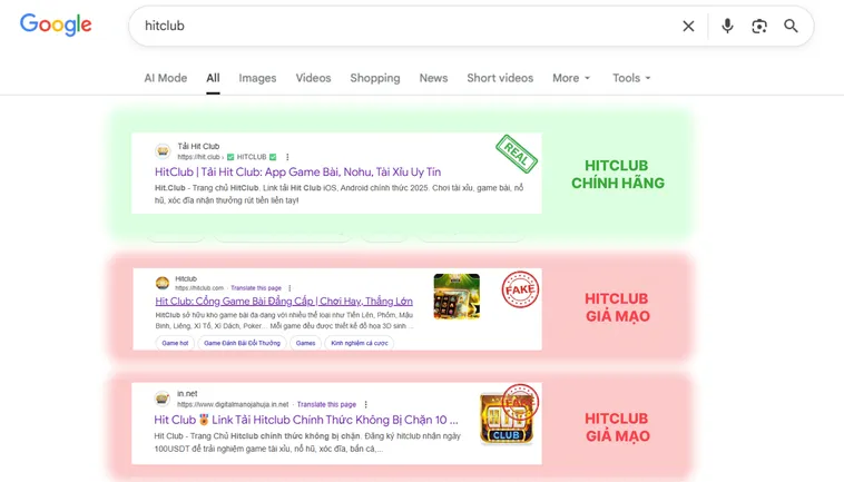 Bật Mí Cách Phân Biệt Website HitClub Thật Và Giả Cực Chuẩn 3 Yêu cầu đăng nhập trên Hit.Club thật chỉ xuất hiện ở trang chuẩn, còn trang giả Hit.Club thường tạo form giả mạo để đánh cắp thông tin.